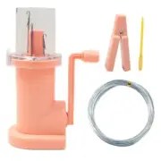 DIY Hand Knitting Mill Mini Knitting Machine Spool Knitter Wool Winder1490