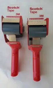 2 Pack Scotch Tape Dispenser, Holds Tape up to 2" Wide, No Tape Included