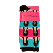 Betsey Johnson Andy Warhol Crew Socks in Snap Crackle 9-11 NWT