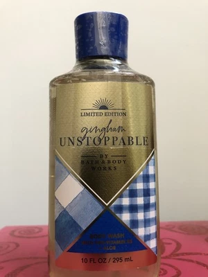 Bath & Body Works GINGHAM UNSTOPPABLE The Original 10 oz Shower Gel SEALED