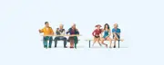 Preiser 10783 HO/OO Gauge Wine Festival (6) Exclusive Figure Set