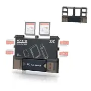 Micro SD Card Holder and SD Card Case, Memory Card Storage Organizer with USB