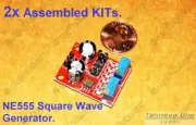 2x Assembled SMD NE555 LM555 Adjustable Square Wave Generator KIT - USA