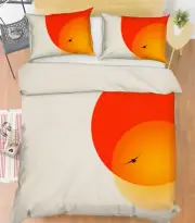 3D Yellow Sunbird A079 Bed Pillowcases Quilt Duvet Cover Boris Draschoff Zoe