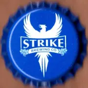 USA Plastic Lined Beer Crown Bottle Cap: Strike Brewing