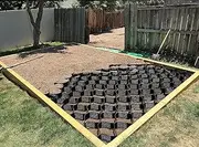 Driveway Parking Garden Ground Grid, Heavy Duty 2inch Tall Gravel Grid for Backyard/Patios/Pathways,Flexible and Fold Up,Thicken Polyethylene Fabric(2x5m/6.5x16ft)