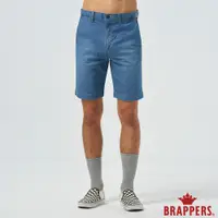 在飛比找蝦皮商城優惠-BRAPPERS 男款 中腰彈性五分褲-淺藍