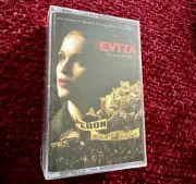 MADONNA MINT SEALED EVITA 2 TAPE DISC CASSETTE SOUNDTRACK & PROMO DOUBLE LP BOX