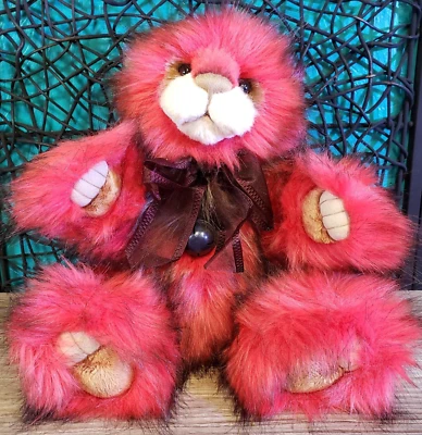 Charlie Bears 2019 CHERRY PIE Plush Teddy Bear 14" Tags Box #1072 of 2500 COA