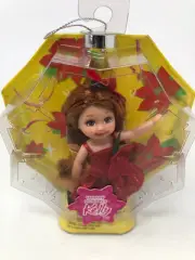Barbie Happy Holidays Kelly Doll Miranda Red Dress Dated 2008