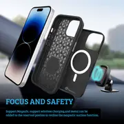 iPhone 15 Pro Rugged Shockproof Case Cover - Best Quality, Flexible & Strong, Lightweight, Heavy-Duty Protection, Durable, MagSafe Compatible - Mint