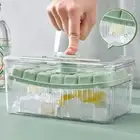 Fast Freezing Easy Release Ice Cubes Tray PET Material Multifunctional Design