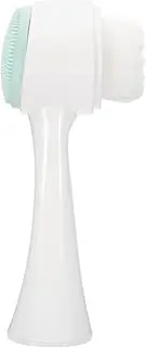 HONMEET 1pc Double Sided Facial Brush for Skin Cleansing Manual Blackhead Pore Cleaning Tool Dual Sided Design for Gentle Exfoliation and Deep Cleaning Random Color