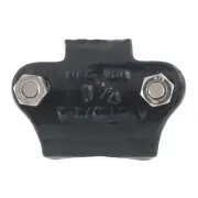 PERMA-COTE UBC-125 PVC COATED RIGHT ANGLE BEAM CLAMP, SS U-BOLT, 1-1/4"