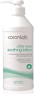 Caron After Post Wax Waxing Moisturising Soothing Lotion Tea Tree 1 Litre