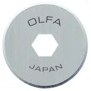 OLFA 18mm Stainless Steel Rotary Blade - 2/pk (RB18-2)