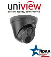UNV 4MP IP67 NDAA Audio IP Network Uniview Surveillance Eyeball Security Camera