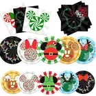 Cartoon Mouse Christmas Tableware Set,Elf Gingerbread Theme Mouse Christmas P...