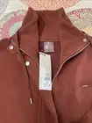 CALIA Elevate Ottoman Half Zip Pull Over Size M Red / Brown NWT