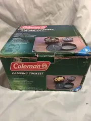 NEW Coleman Family 6 Piece Cookset Non Stick Camping Pots Frying Pan Cook Set