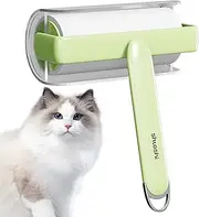 Stick It Roller - lint Rollers for Pet Hair Extra Sticky - Lint Remover with Anti-Slip Handle, Portable Pet Hair Remover with Lid for Clothes Carpet Furniture and Car