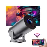 Mini Projector,Hy300 Pro Smart Projector, 4K Portable Projector with Wifi and Bl