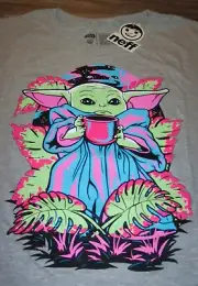 STAR WARS The Mandalorian BABY YODA POP ART T-Shirt MENS SMALL NEW The Child