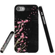 For iPhone SE 5G (2022)/SE (2020)/8/7 Case Protective Cover Plum Blossoming