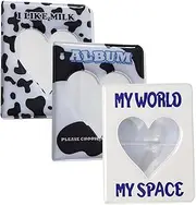 Yardenfun Pcs Mini Photo Album Cards Storage Diy Handmade Photo Book for Family Birthday Anniversary Decorative