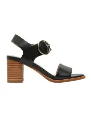 [Sandler] Bolivia Sandals in Black Leather