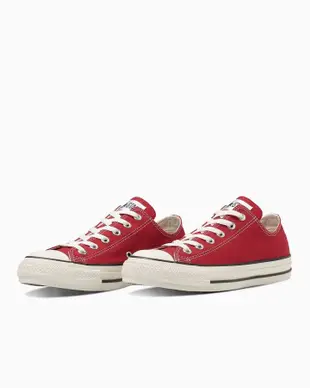 日本限定 Converse ALL STAR Ⓡ OX 低筒 亮紅色/ 25.5 cm