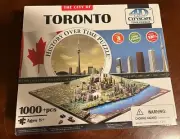 4D Cityscape Time Puzzle Toronto - 1000+ Piece Puzzle NIB Sealed Box