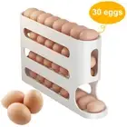 NEW 4 Layers Refrigerator Egg Storage Box Large Capacity for Refrigerator Storag