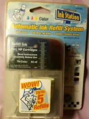 Easy Ink Refill System from Ink Station Tri Color Refill HP 28 / 57 Cartridges