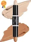 Megaglo Dual-Ended Contour Stick Medium/Tan