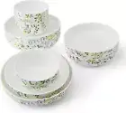 Mikasa Tivoli Garden Bone China Lightweight Chip Resistant 9 Piece Dinnerware Bo