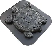 Concrete Molds DIY Turtle Shape Stepping Stone Molds Reusable Personalized Garden Decor Tortoise Pavement Mold for Crafting Statue, Pathway Concrete, Stepping Stone-