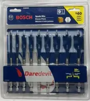 Bosch DSB5009 9 Piece Daredevil Spade Bit Set NEW
