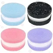 4 Pieces Cookie Stress Relief Toys, Taba Squishy Toy, Fufu Squishy Toy , Super Soft Memory Recovery Reusable, Suitable for Kids and Adults to Relieve Anxiety Sensory Toys (4 Pack)