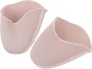PEPLAYTAL 1Pair Toe Protector Insoles Comfortable Gel Ballet Shoe Covers for Dance Running and Hiking Breathable Reusable Half Pads to Fit Pumps and Boots