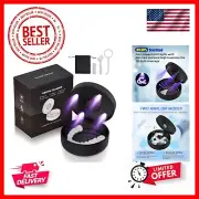UV Retainer Case with Fan, UVC Retainer Cleaner, Aligner Case Includes Vent H...