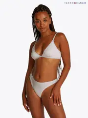 Tommy Hilfiger Grey Triangle Bra (F55735) | $62