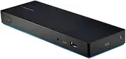 HP USB-C Dock HDMI, 2 x DisplayPort, 1 X HDMI, USB3.0, 90W Docking Station - Black (Renewed)