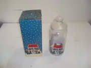Brand NEW Vintage Dunkin Donut Christmas Candy Jar, BRAND NEW