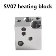 Heavy Duty Metal Hotend Heating Block for SV07 3D Printing Enhances