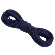 Elastic Cord Heavy Stretch String Rope 1/8" 11 Yards Navy for Crafting