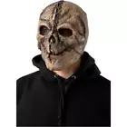 Evil Scarecrow Mask Latex Adults Halloween Freaky Scarecrow Fancy Dress