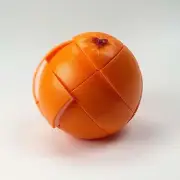 Mustard - Fruit Cube Puzzle - Orange