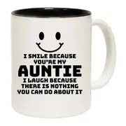 I Smile Because Youre My Auntie Mug Cup