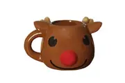 Paladone 300ml Christmas Festive Rudolph Mug Heat Change Kids Children Cup Brown